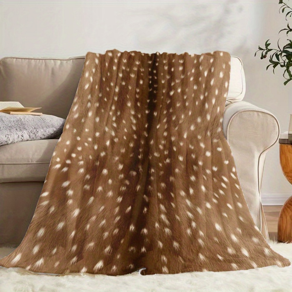 Selimut Flanel Bertekstur Hewa - Neutral Throw Blanket ulasan dan harga