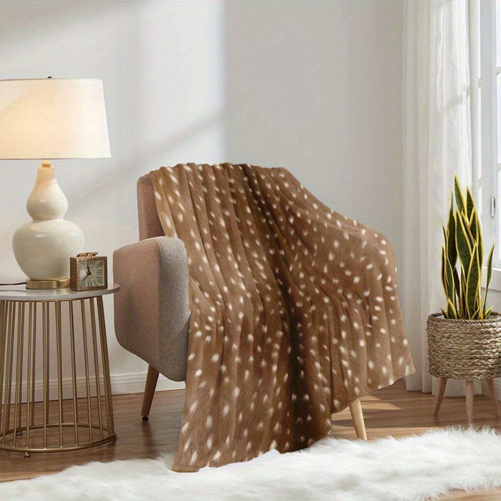 Selimut Flanel Bertekstur Hewa - Neutral Throw Blanket ulasan dan harga
