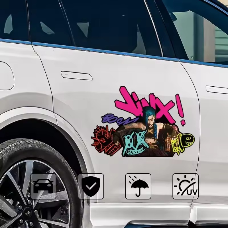 Stiker Mobil Reflektif Grafiti - Home Decor Glass ulasan dan harga