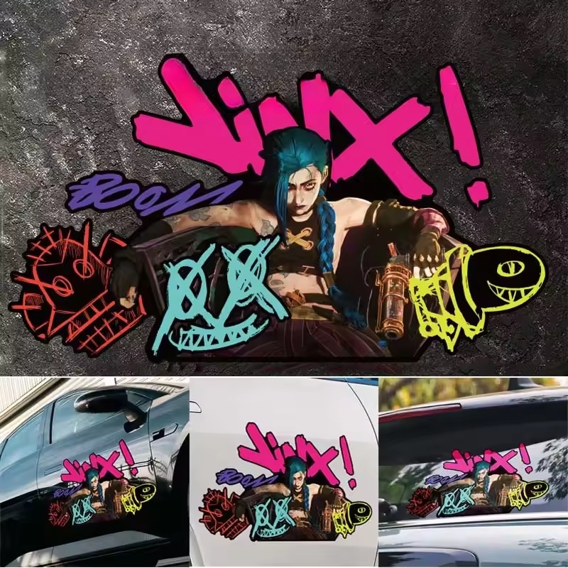 Stiker Mobil Reflektif Grafiti - Home Decor Glass ulasan dan harga