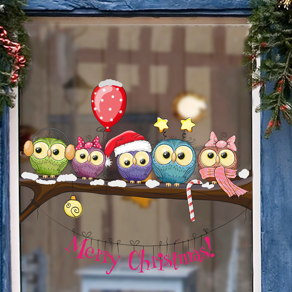 Stiker Dinding Burung Hantu Na - Home Decor Window Blinds ulasan dan harga