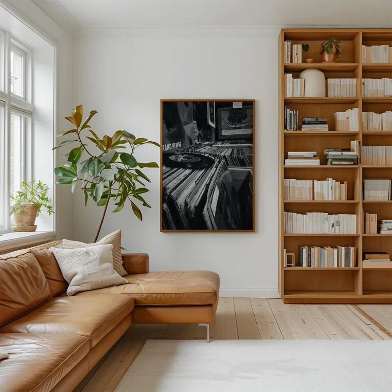 Toko Rekaman Vinil Modern Gamb - Home Decor White ulasan dan harga