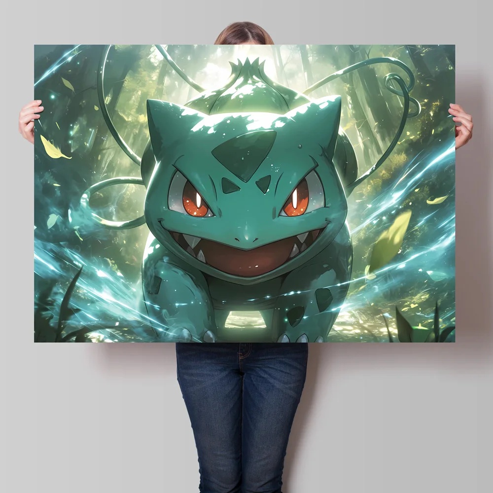 Cetakan HD Kanvas Poster Pokem - Home Decor Free Images ulasan dan harga