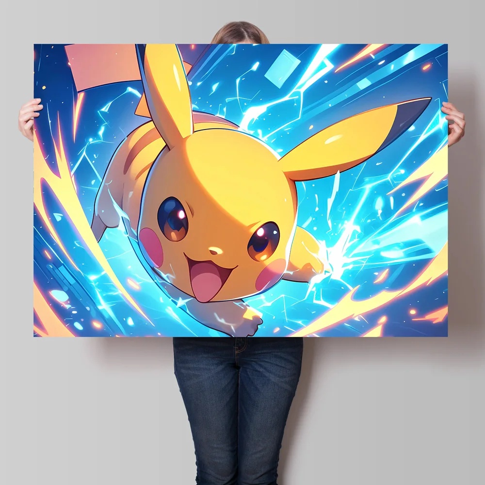 Cetakan HD Kanvas Poster Pokem - Home Decor Free Images ulasan dan harga