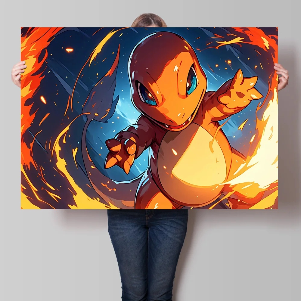 Cetakan HD Kanvas Poster Pokem - Home Decor Free Images ulasan dan harga