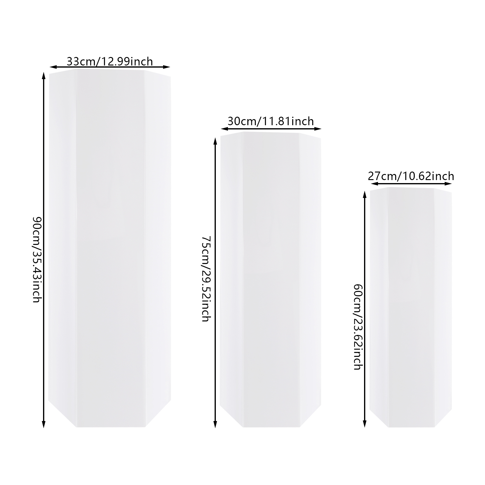 Set 3 Buah Rak Display Akrilik - Home Decor Exhibition ulasan dan harga