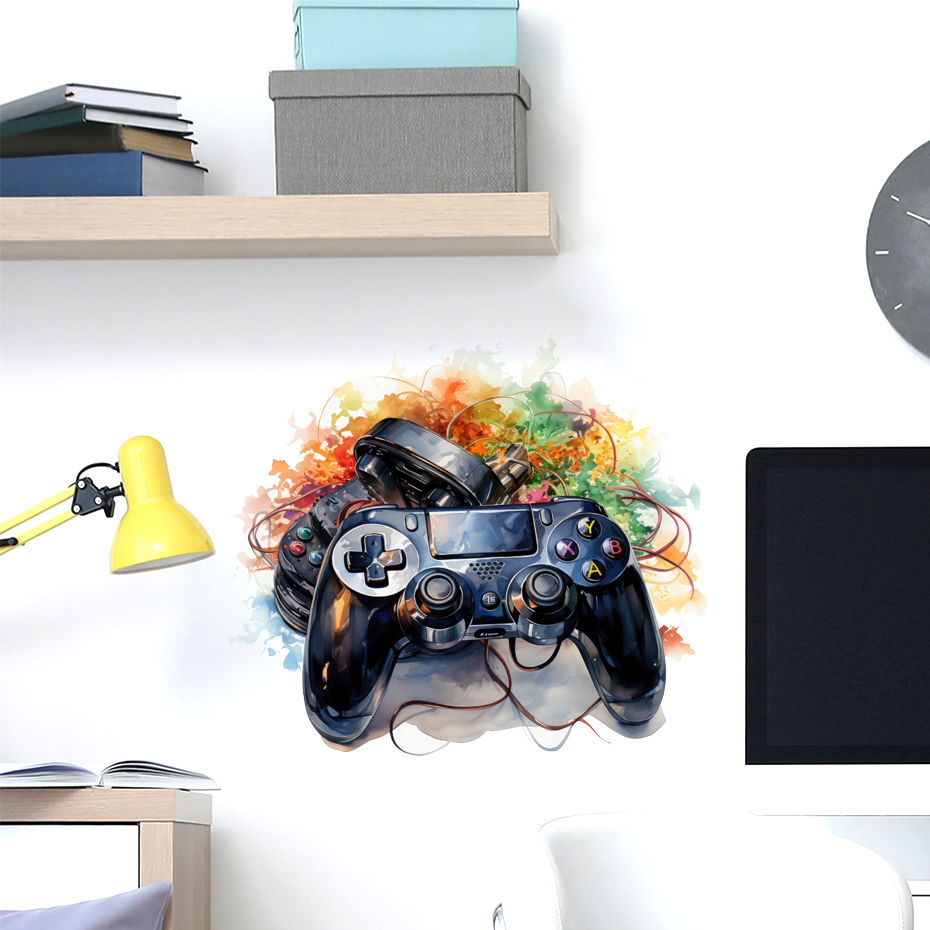 Video Game grafiti Joystick di - Home Decor Xbox Games ulasan dan harga