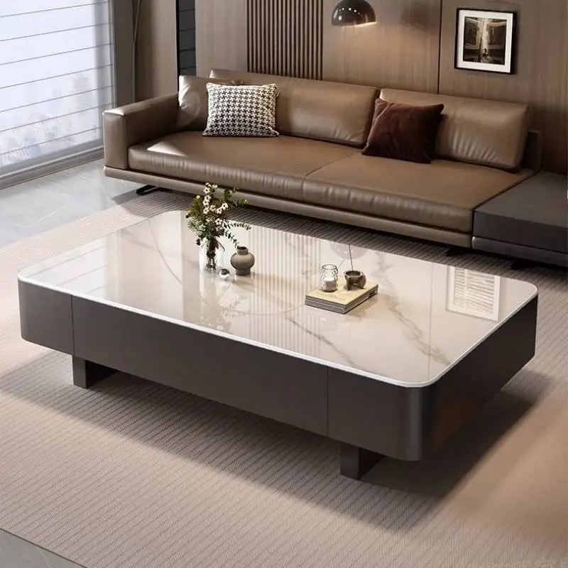 Meja Kopi Putih Berkualitas Ti - Home Decor Center ulasan dan harga