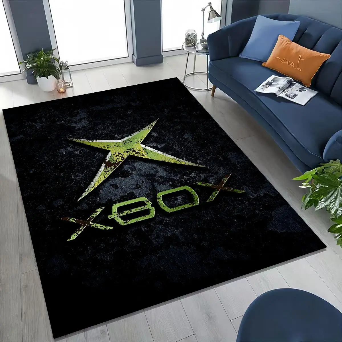 Karpet Permadani Logo Seni XBO - Home Decor Xbox Games ulasan dan harga