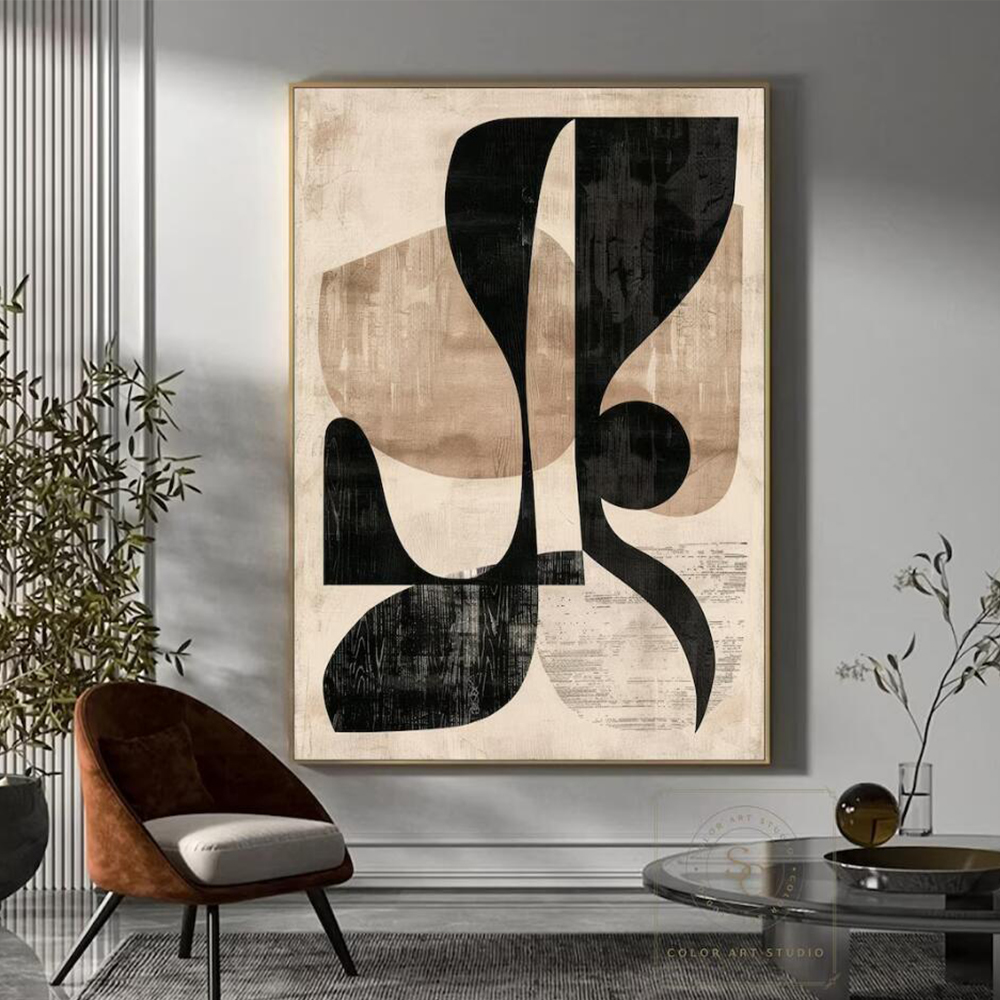 Lukisan Minyak Abstrak 100% Bu - Home Decor Free Images ulasan dan harga