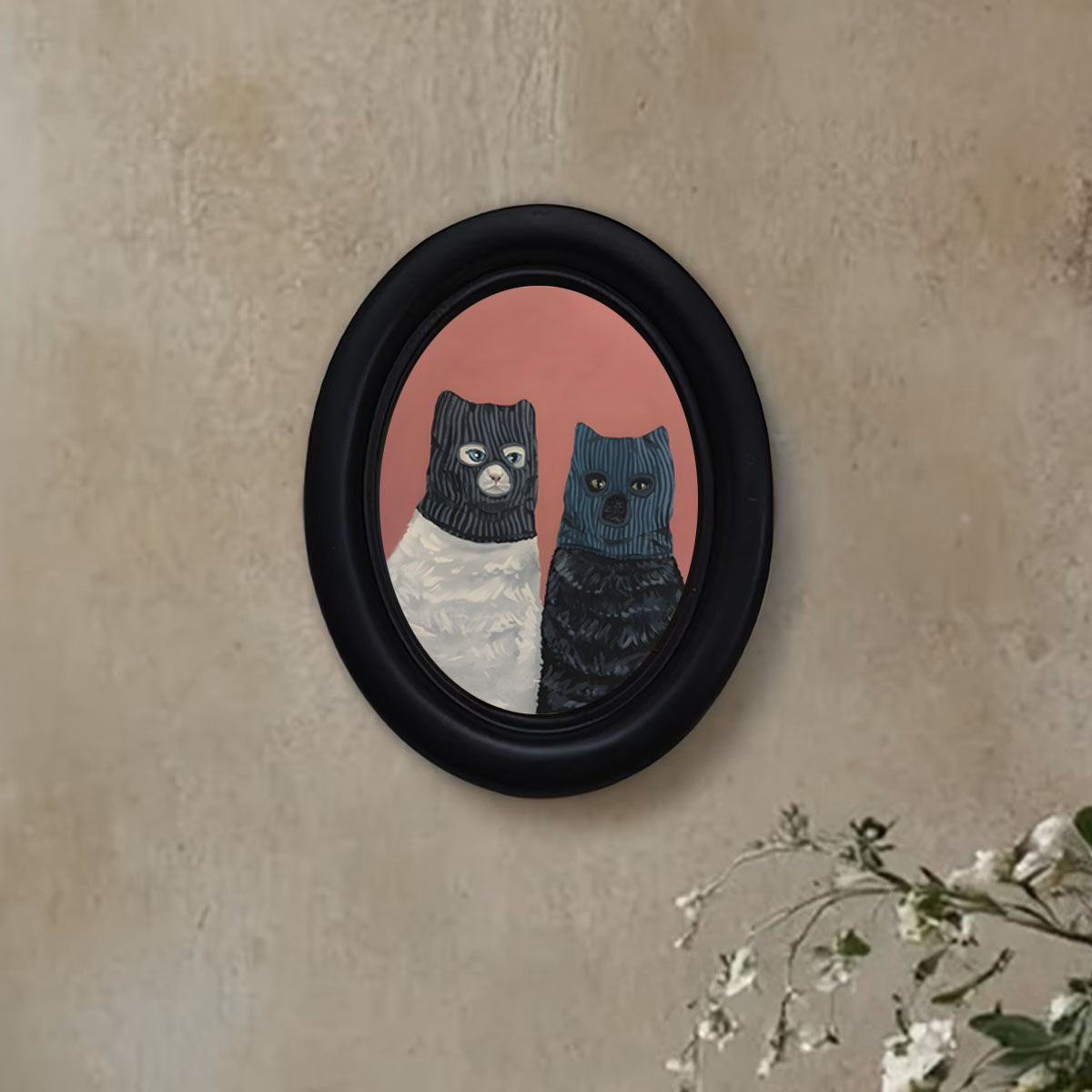 1 Buah Dekorasi Dinding Kucing - Home Decor Quirky ulasan dan harga