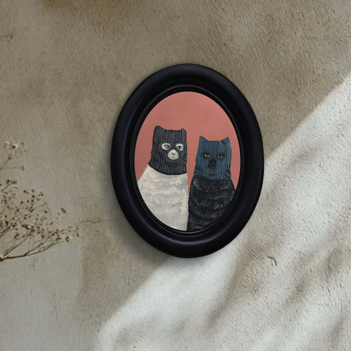 1 Buah Dekorasi Dinding Kucing - Home Decor Quirky ulasan dan harga