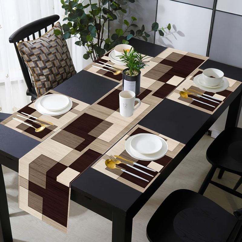 VIKAMA Maillard Set Alas Meja  - Linen Table Runner ulasan dan harga