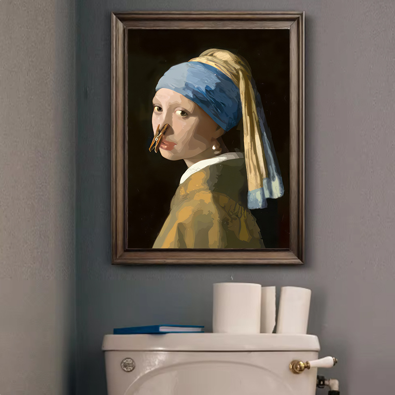 1 Buah Dekorasi Rumah Toilet K - Home Decor Quirky ulasan dan harga
