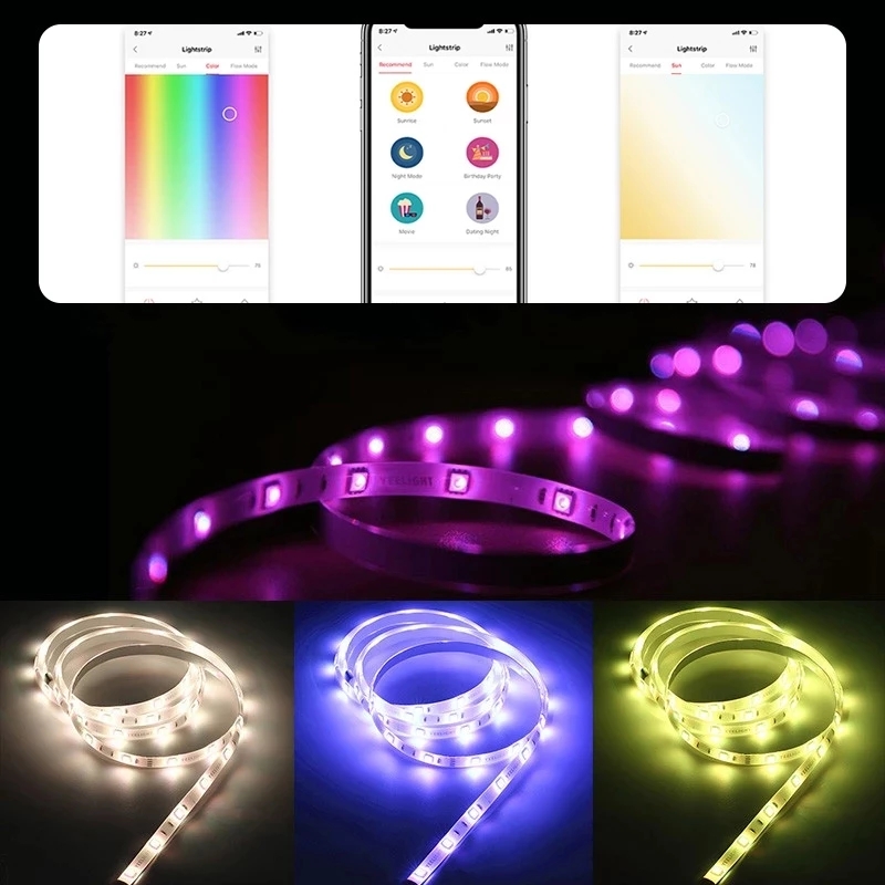 Versi Global Yeelight LED Stri - Yeelight Light Lightstrip ulasan dan harga