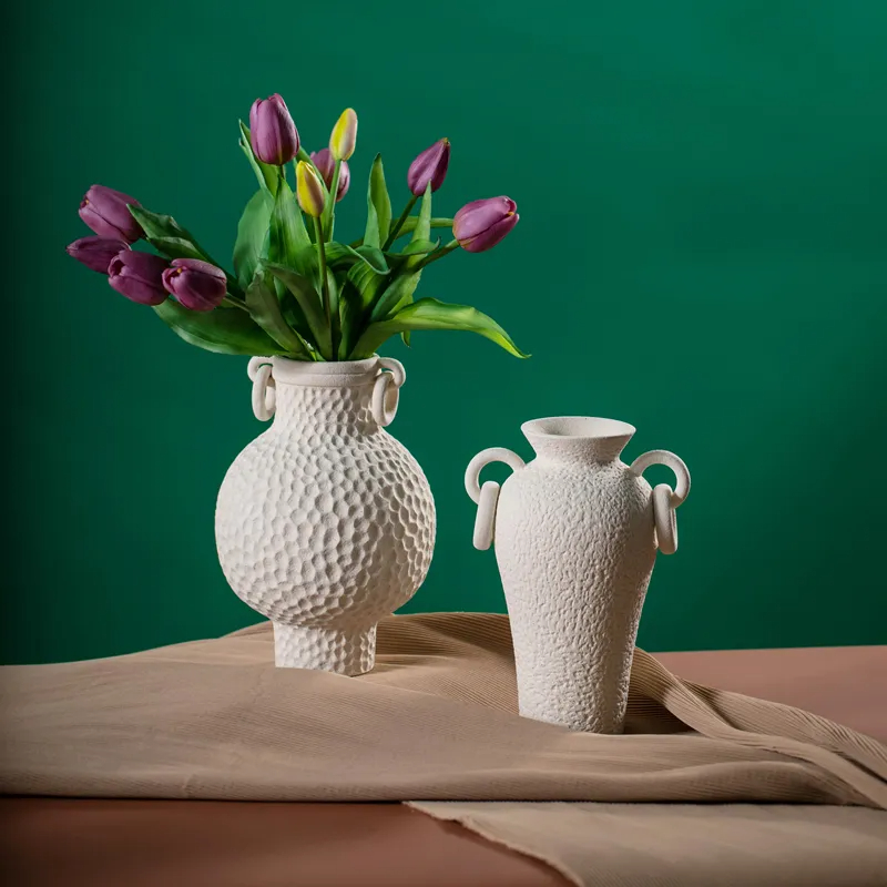 CAPIRON vas keramik Nordic, pu - Home Decor Center ulasan dan harga