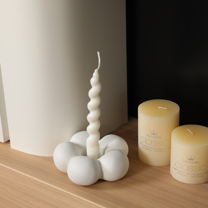 Tempat Lilin Porselen Putih Be - Home Decor White ulasan dan harga