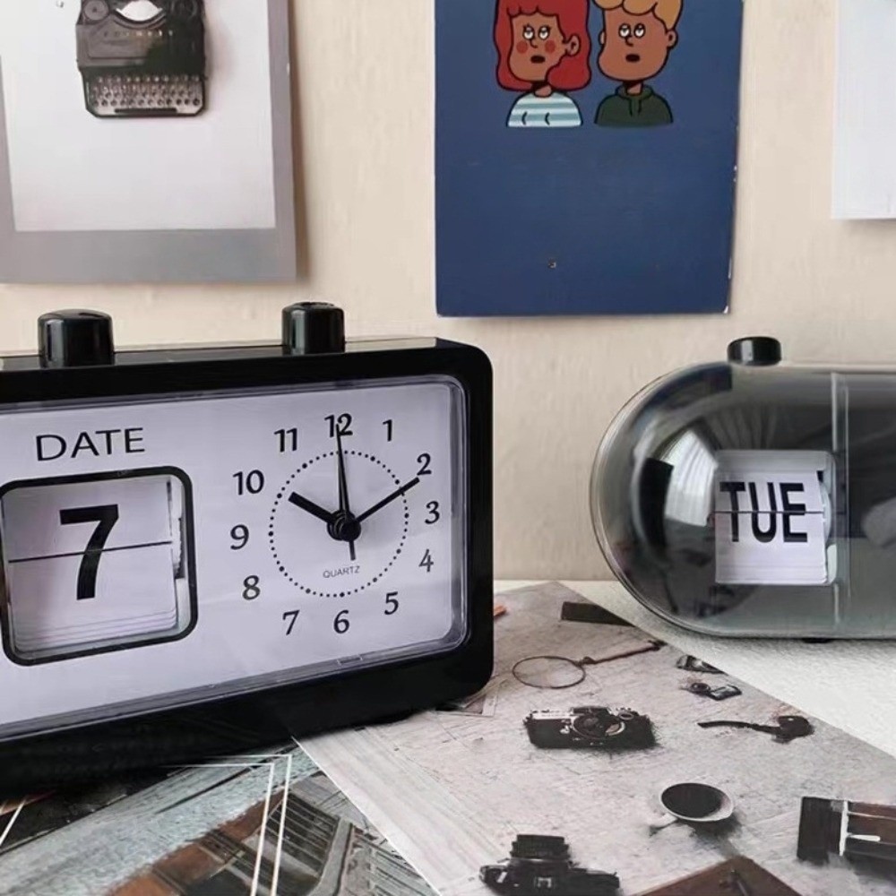 Jam Kalender Elektronik Manual - Vintage Alarm Clock ulasan dan harga