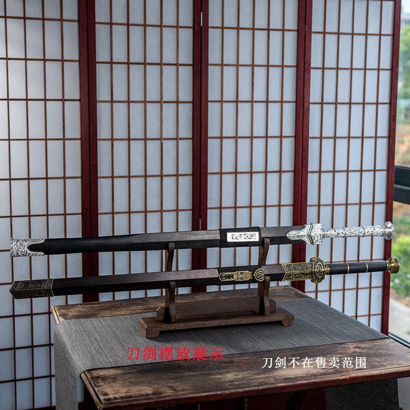 Rak Pajangan Pedang Kayu Wenge - Home Decor Exhibition ulasan dan harga