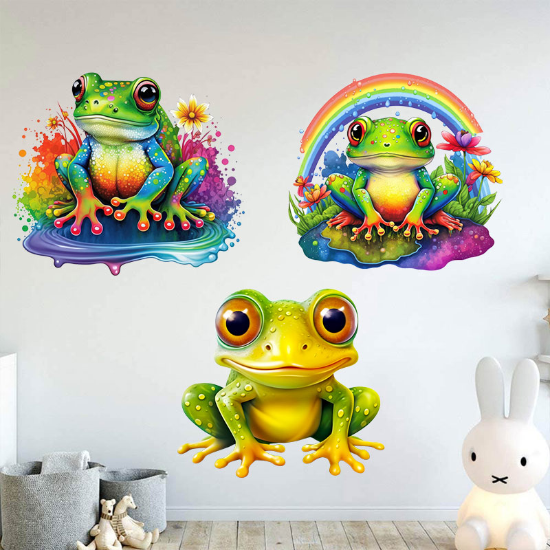Mfeminin stiker dinding katak  - Home Decor Y2K ulasan dan harga