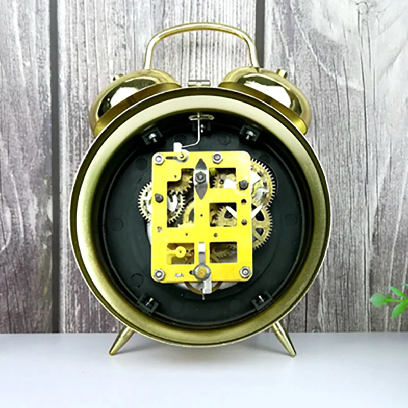 Jam Alarm Mekanis Logam Jam Me - Vintage Alarm Clock ulasan dan harga