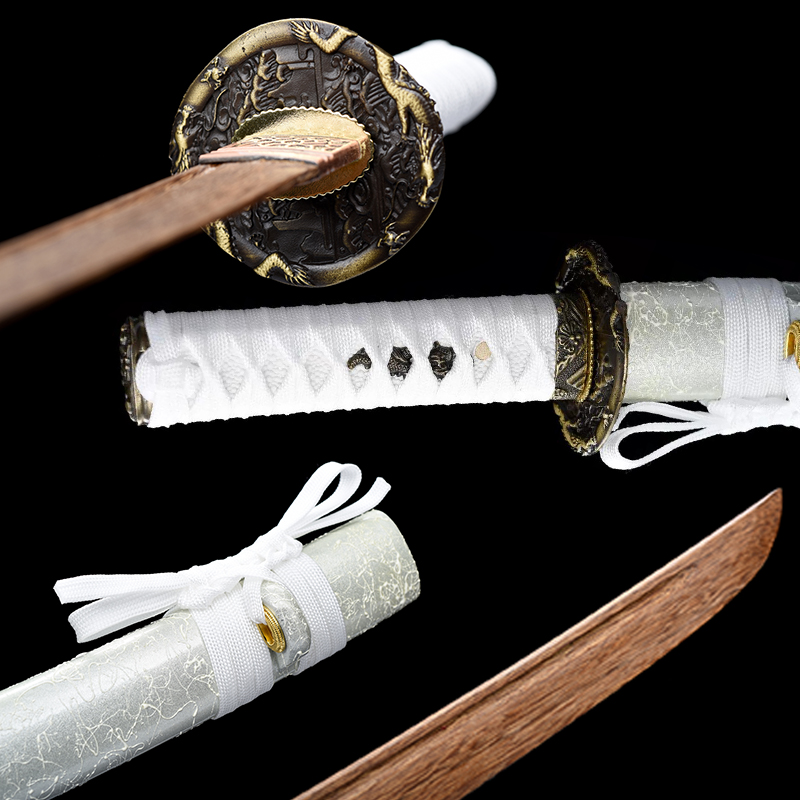 Pedang Latihan Iaito Kayu Buat - Home Decor White ulasan dan harga
