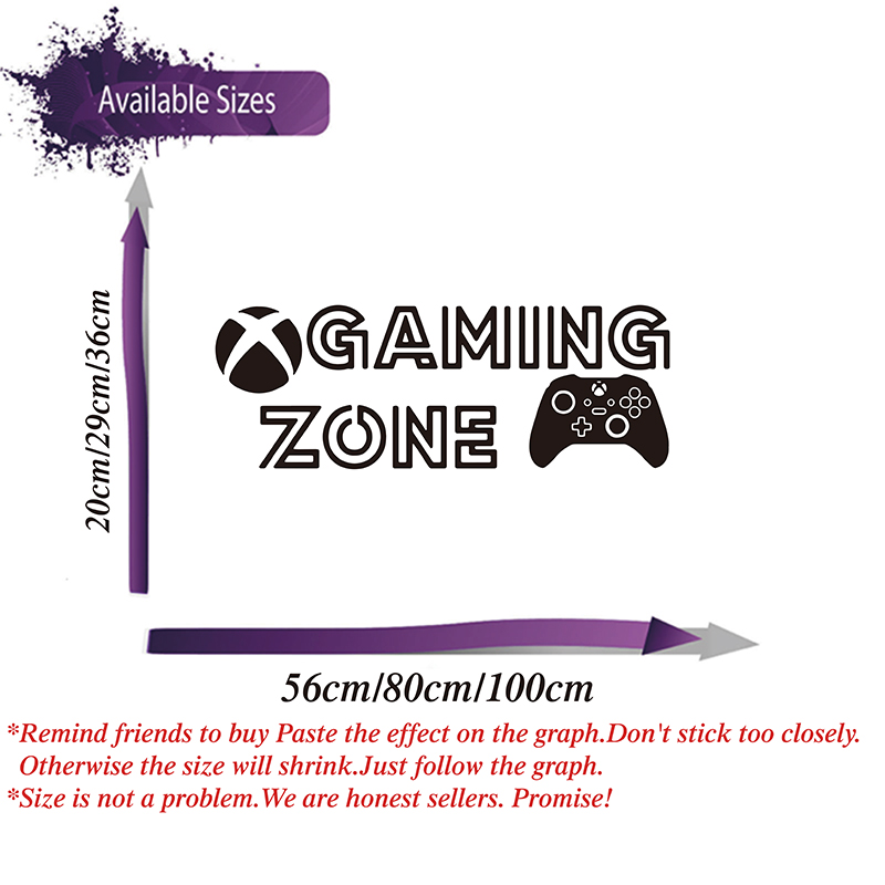 Zona Permainan Besar untuk Xbo - Home Decor Xbox Games ulasan dan harga