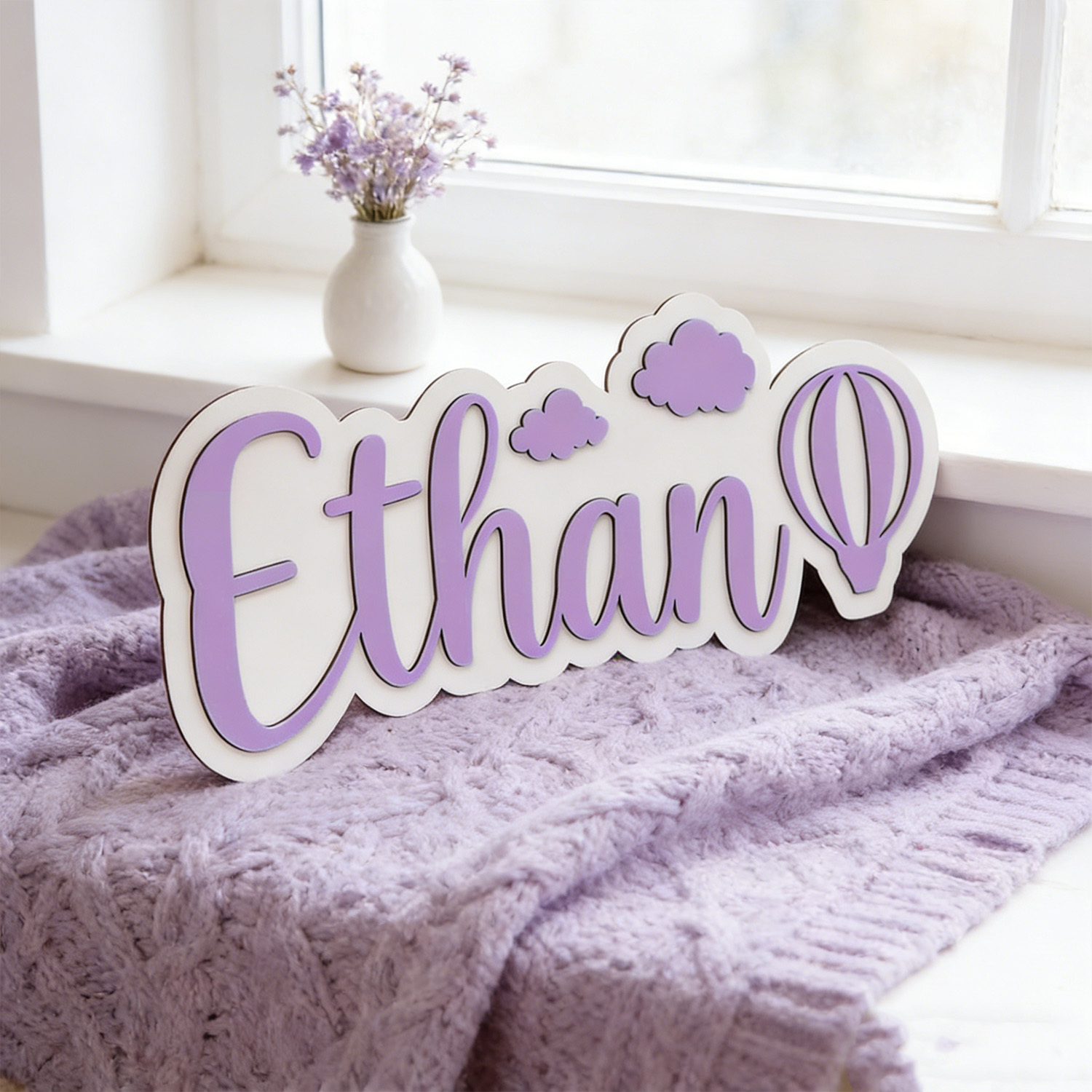 Papan Nama Kamar Balon Udara P - Home Decor Halloween ulasan dan harga