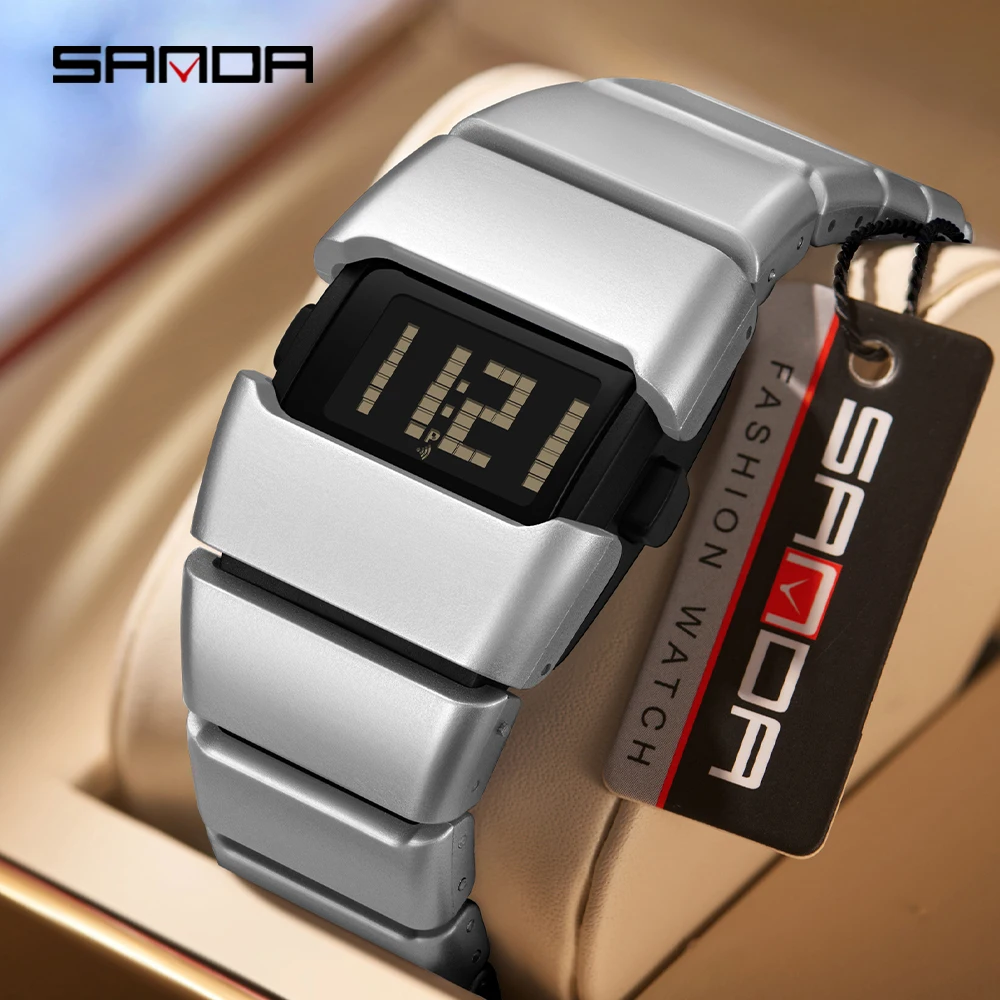 Jam Tangan Elektronik Retro SA - Vintage Alarm Clock ulasan dan harga