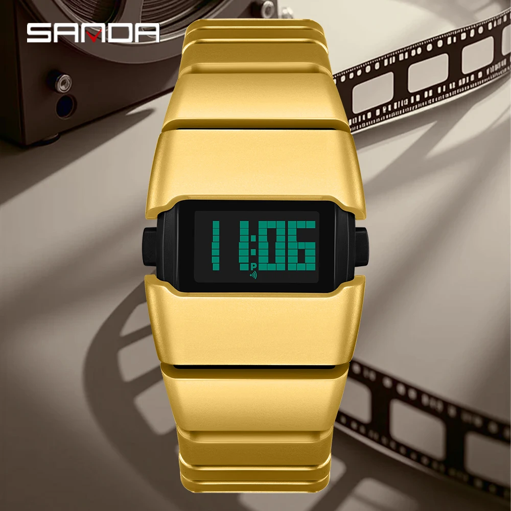 Jam Tangan Elektronik Retro SA - Vintage Alarm Clock ulasan dan harga