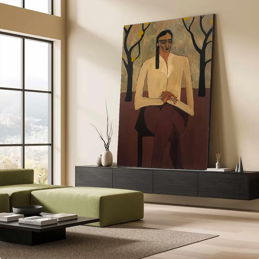 Lukisan Minyak Abstrak 100% Bu - Home Decor Free Images ulasan dan harga
