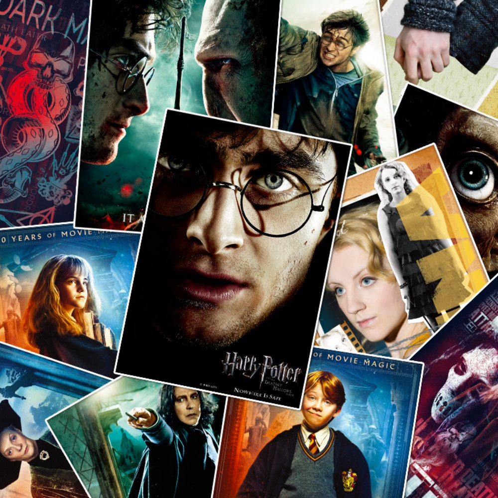 Poster Kertas Harry Potter Asl - Home Decor Quirky ulasan dan harga