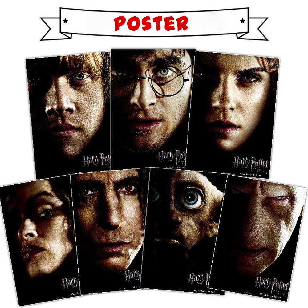 Poster Kertas Harry Potter Asl - Home Decor Quirky ulasan dan harga