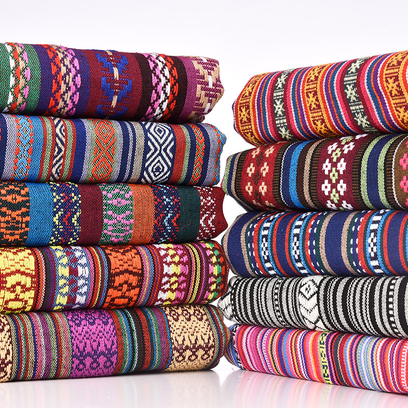 Kain Linen Katun Gaya Etnik Pe - Linen Table Runner ulasan dan harga