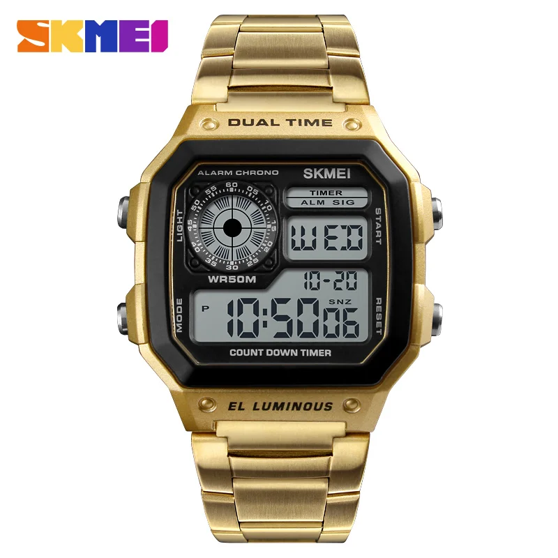 SKMEI 1335 Jam Tangan Digital  - Vintage Alarm Clock ulasan dan harga