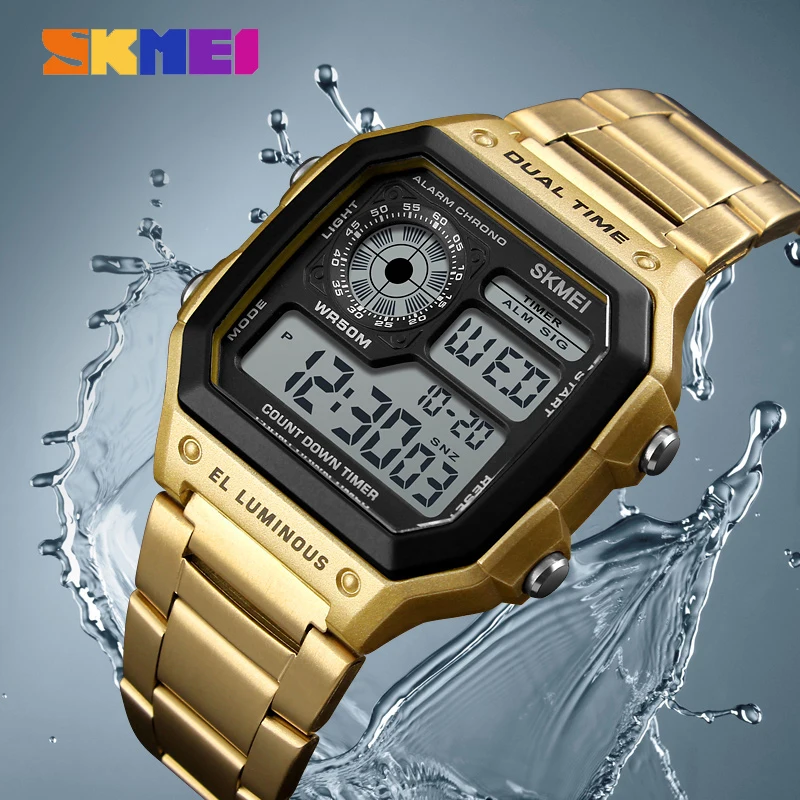 SKMEI 1335 Jam Tangan Digital  - Vintage Alarm Clock ulasan dan harga