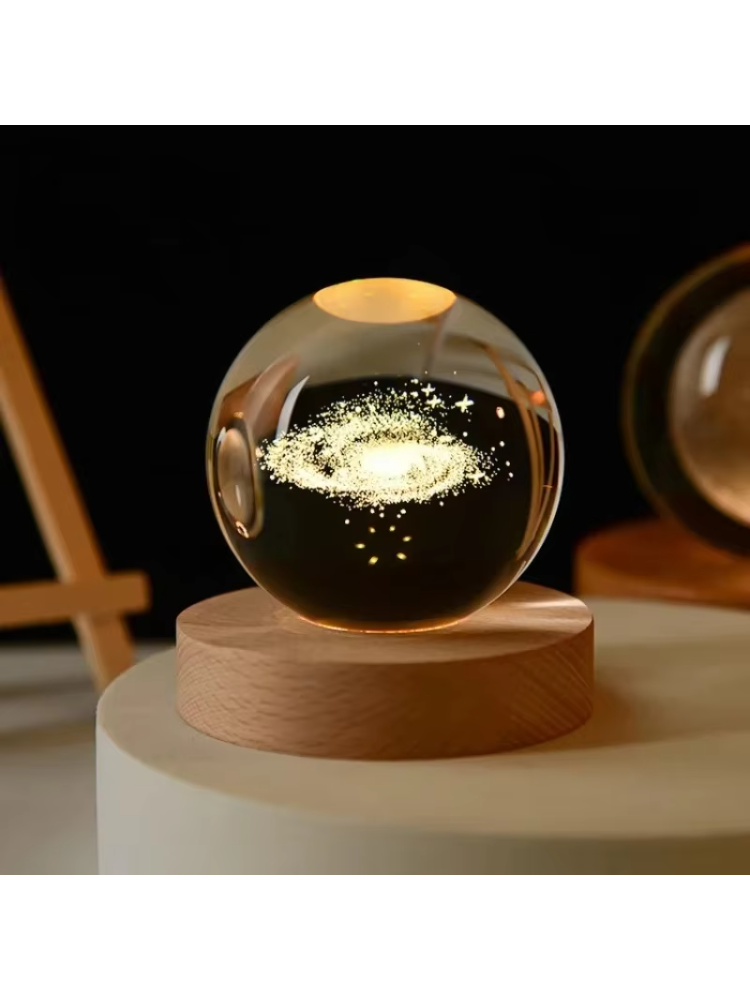 Dekorasi Bola Kristal 6cm Astr - Home Decor Glass ulasan dan harga