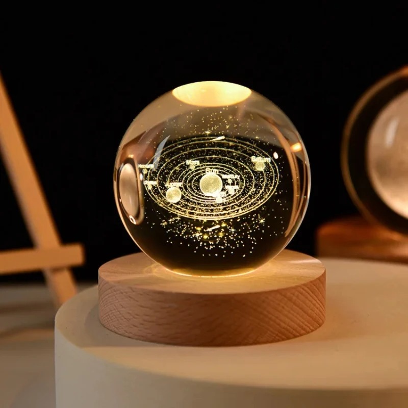 Dekorasi Bola Kristal 6cm Astr - Home Decor Glass ulasan dan harga