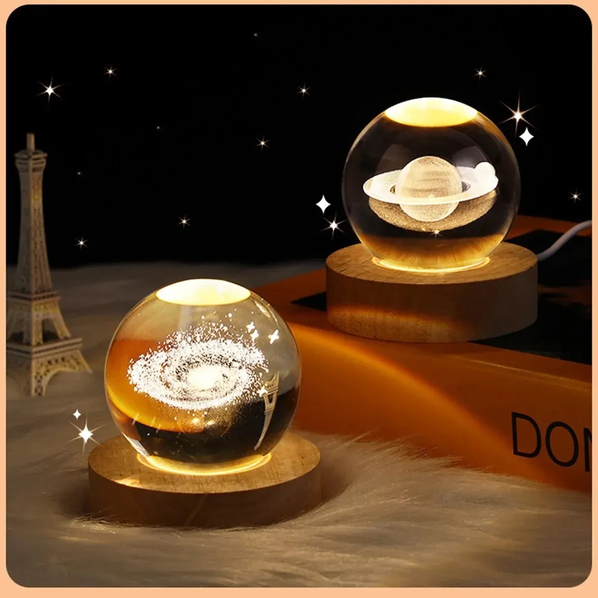 Dekorasi Bola Kristal 6cm Astr - Home Decor Glass ulasan dan harga