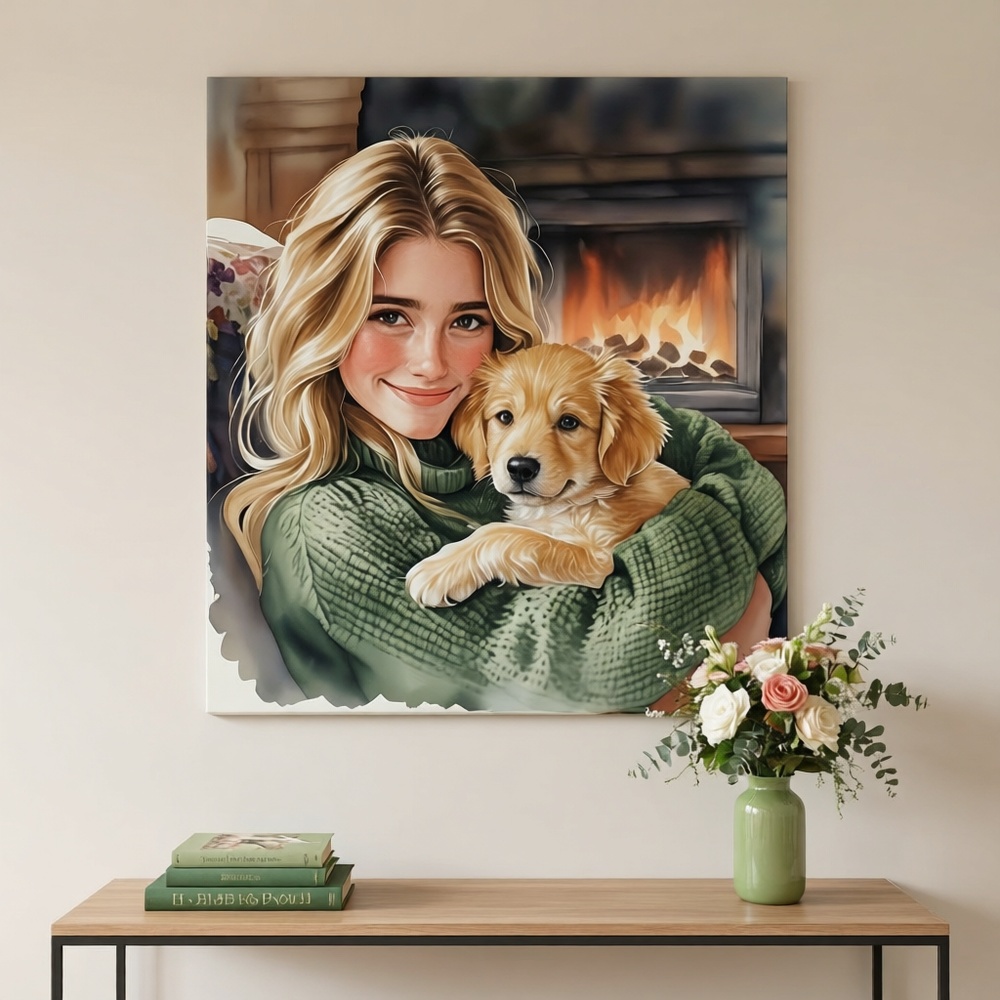 Cetak Kanvas Foto Kustom, Ungg - Home Decor Free Images ulasan dan harga