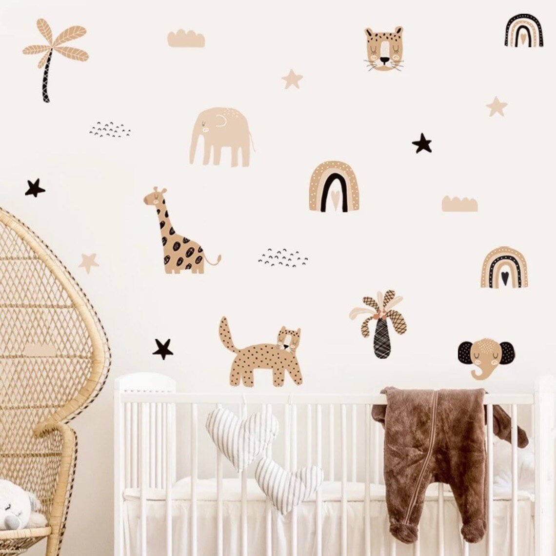 Boho Kartun Pelangi Bintang Wa - Home Decor Y2K ulasan dan harga