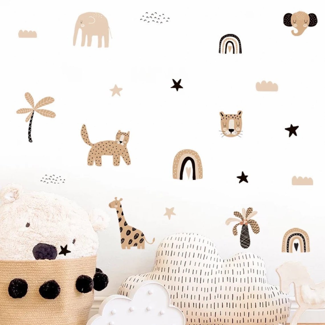 Boho Kartun Pelangi Bintang Wa - Home Decor Y2K ulasan dan harga